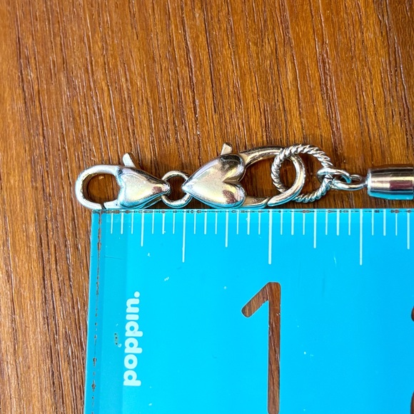 Brighton Beverly Glam bracelet Silver mesh Holds charms, beads, & stoppers - Picture 4 of 10